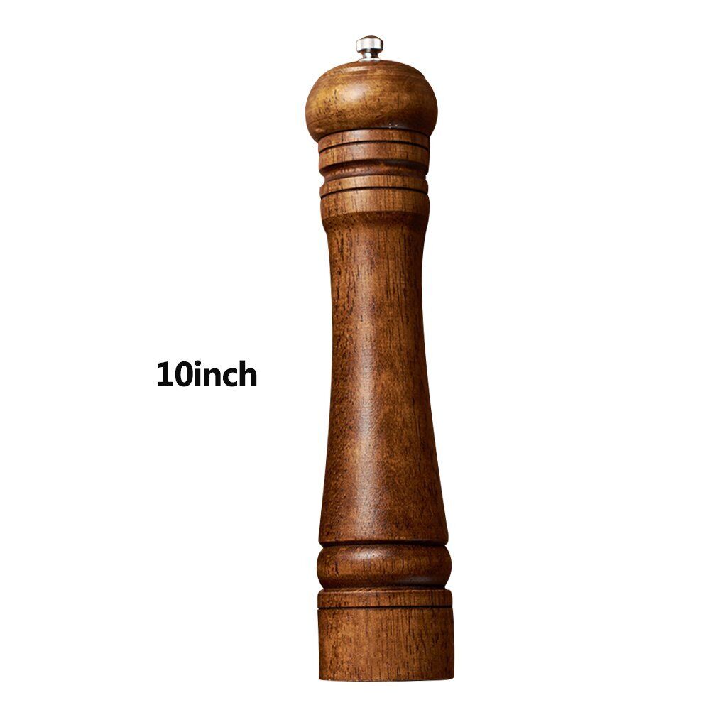 Manual Pepper Grinder Wooden Salt And Pepper Mill Multi-Purpose Kitchen Tool