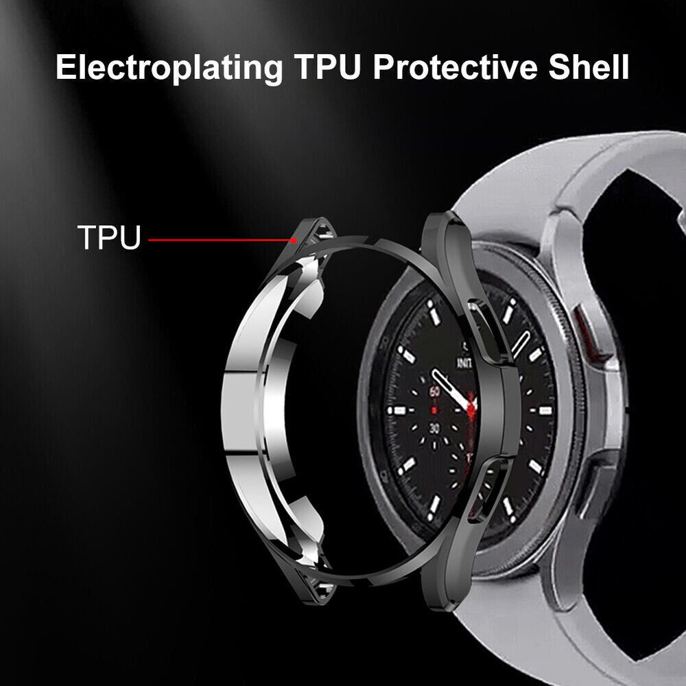 TPU Case Protective Cover for Samsung Galaxy Watch 4 Classic 46mm Watch Frame