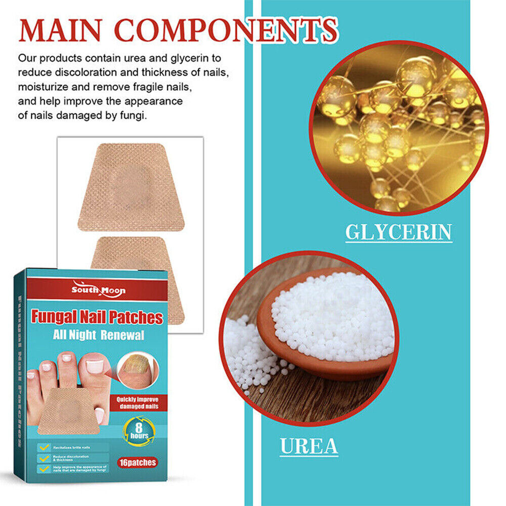 32pcs Nail Fungal Patches for Fungus Finger Toe Nail Repair Plaster Stickers