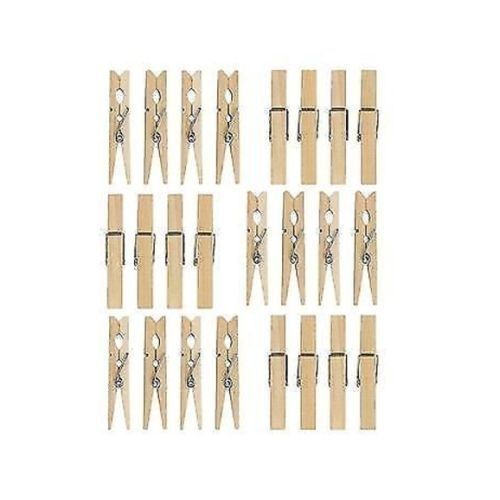 108pcs 70mm Wooden Spring Pegs Strong Quality Fit Any Clothes Line p Washing WoodenPeg