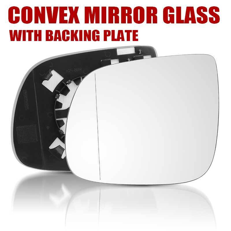 Left Right Side Mirror Glass For AUDI Q5 Q7 SQ5 with Heated Convex Base RH+LH