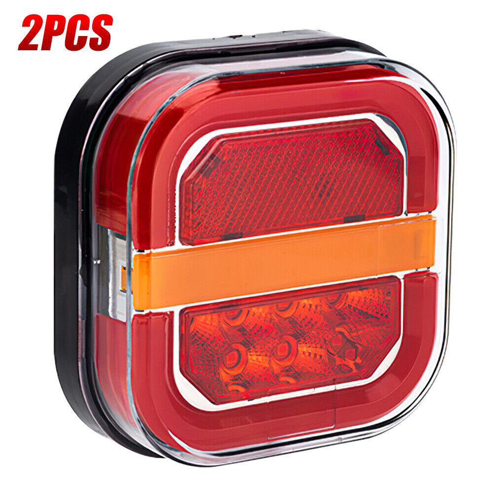 2x LED Tail Lights Stop Indicator Reverse 12V Ute Trailer Caravan Truck Boat