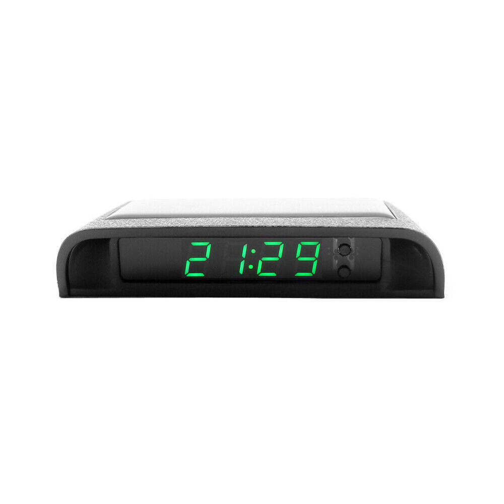 Solar Powered Dashboard Car Clock High Temperature Resistant Digital Display