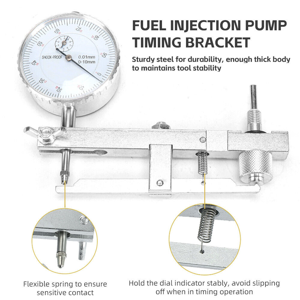 VE Fuel Injection Injector Pump Timing Set up Tool Kit Fit VE Style Fuel Pumps