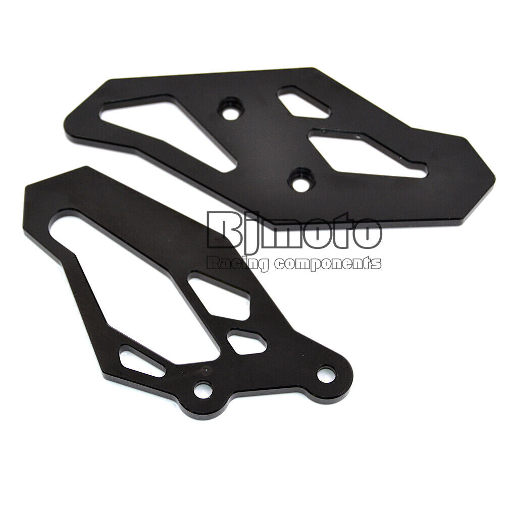 Footrest Rearset Foot Peg Plate Guard For Yamaha YZF R25 2013-2020 R3 ABS MT-03