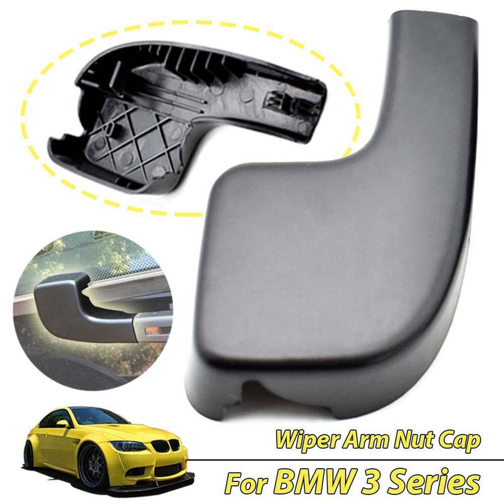 2X Front Windshield Wiper Arm Cap Cover Protector For BMW 3 Series E90 E91 E92