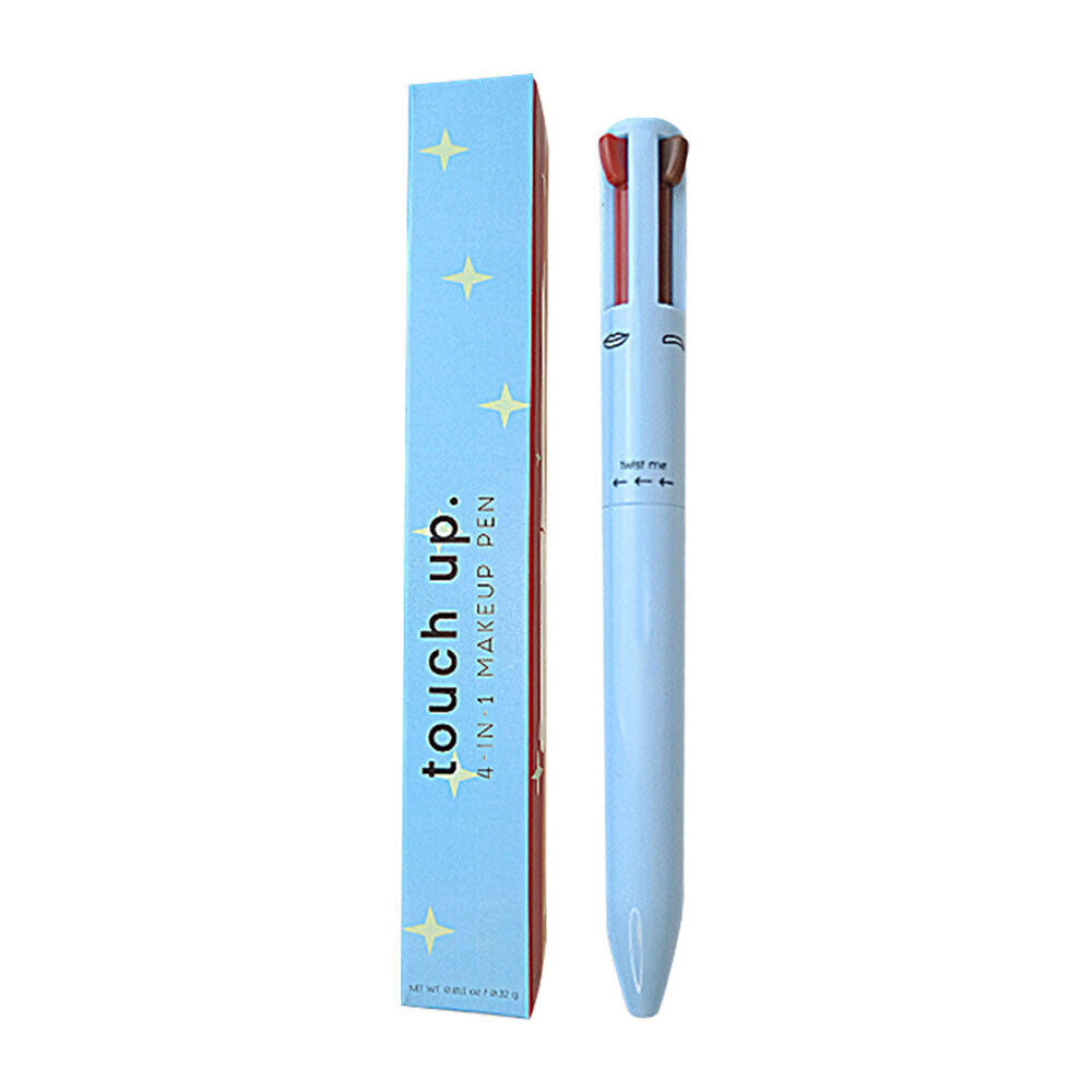 Touch Up 4 in 1 Filler Highlighter Eyeliner Eyebrow Lipliner Makeup Pen 4 Color