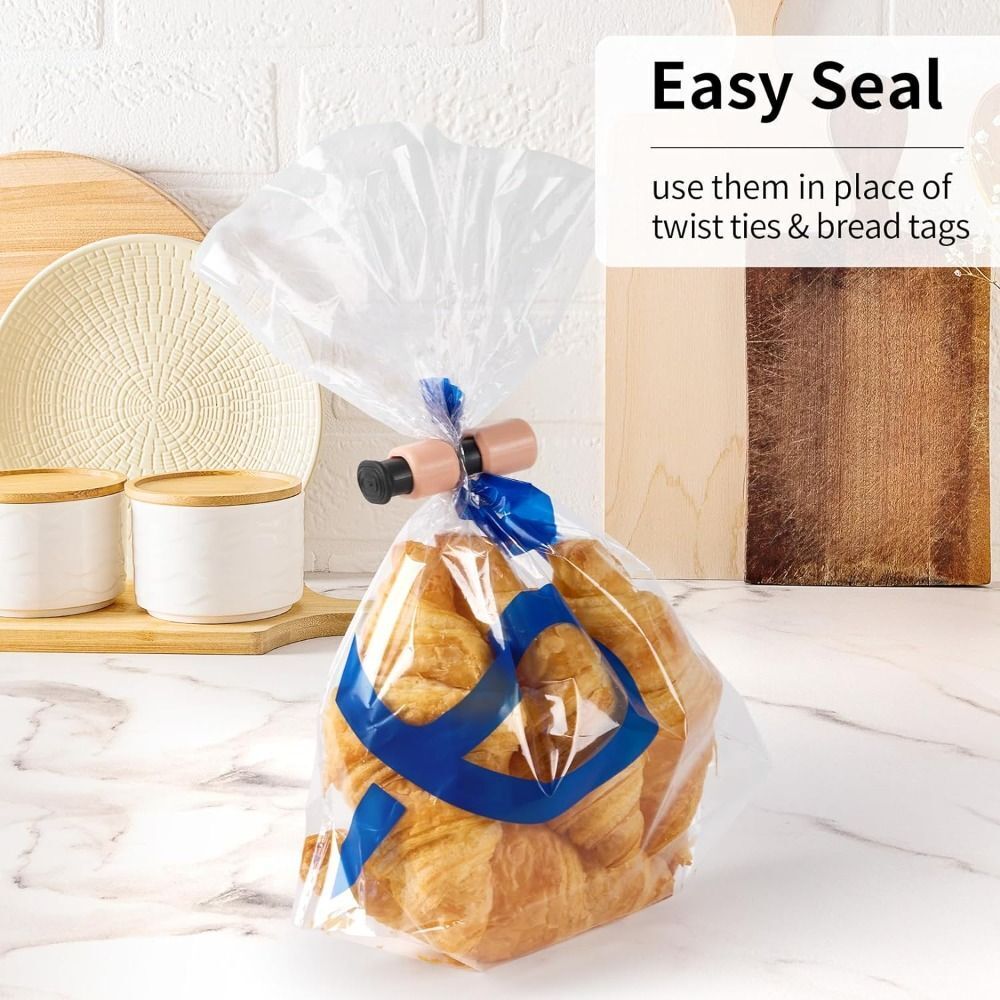 10pcs Plastic Sealing Bag Clips Snack Seal Sealer Clamp for Food Storage