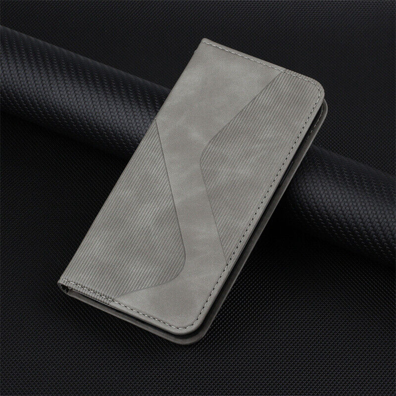 Matte Book Wallet Leather Flip Cover Case For iPhone 15 14 13 12 11 XR 7 8 Plus