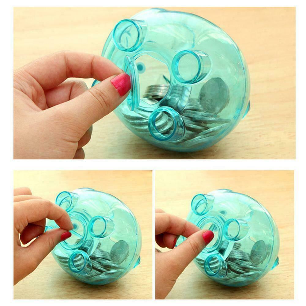 Piggy Bank Money Box Saving Cash Fun Gift Plastic quality high Pig Y0C1