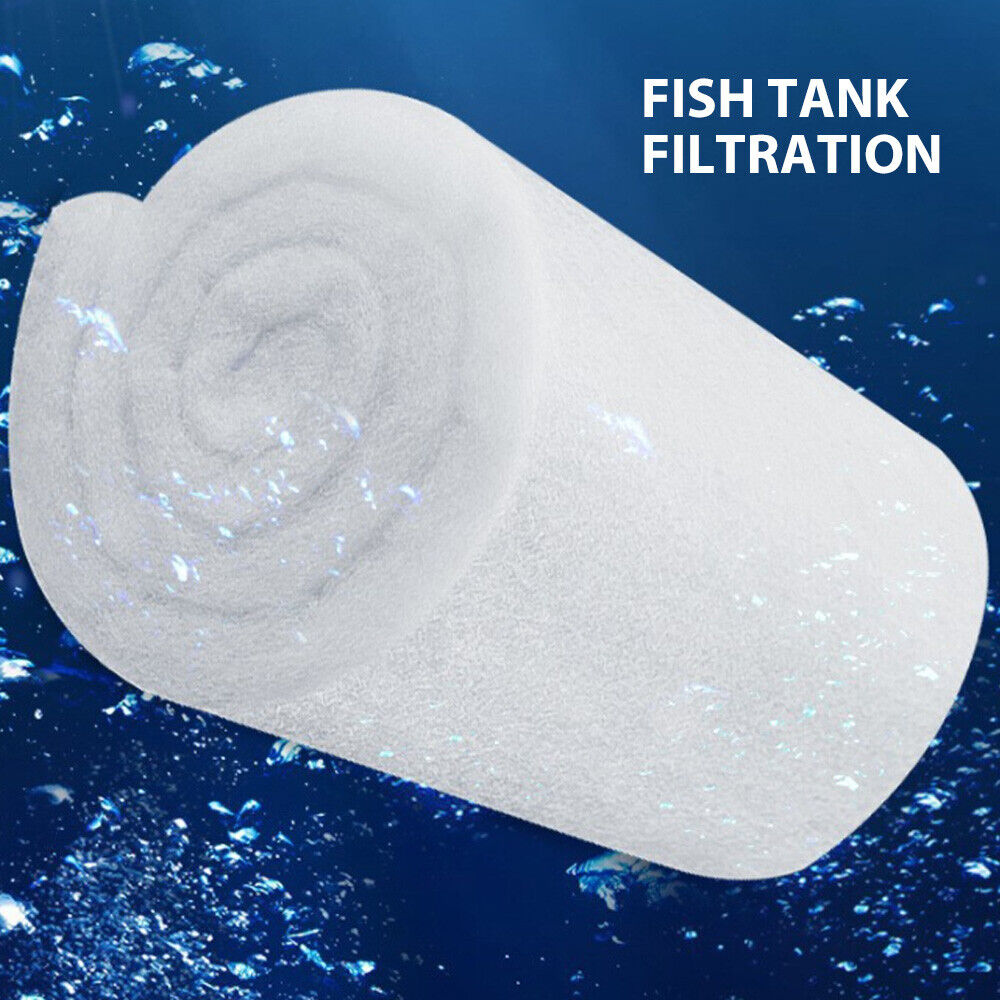 6m Filter Foam Sponge Cotton Pad Mat Media For Aquarium Fish Tank Pond Pumps