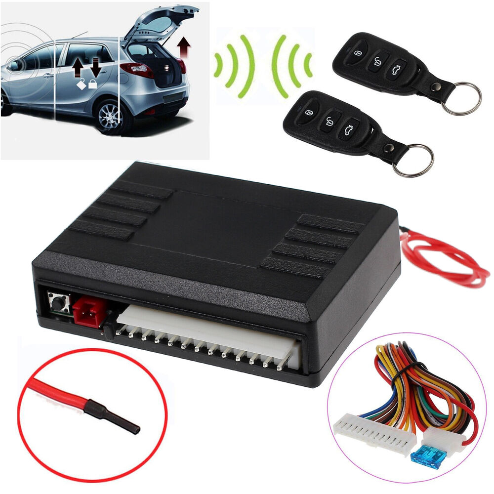 Auto Car Remote Central Kit Control Door Lock Locking Keyless Entry System