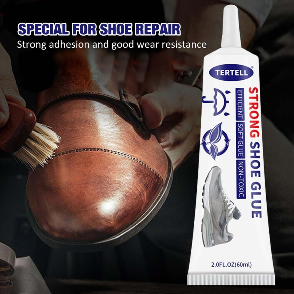 3PK Strong Shoe Glue Sole Repair Adhesive Waterproof for Sneaker Leather Shoes