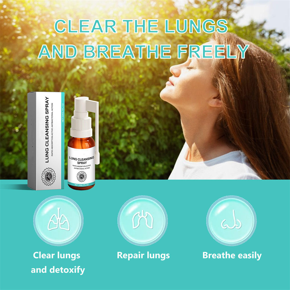 Lung Cleanse & Repair Nasal Spray Lung Cleansing Spray 30ml