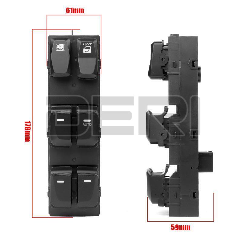 2x RHD Power Window Control Switch Lifter 93580-2Z000 For Hyundai ix35 2010-2017