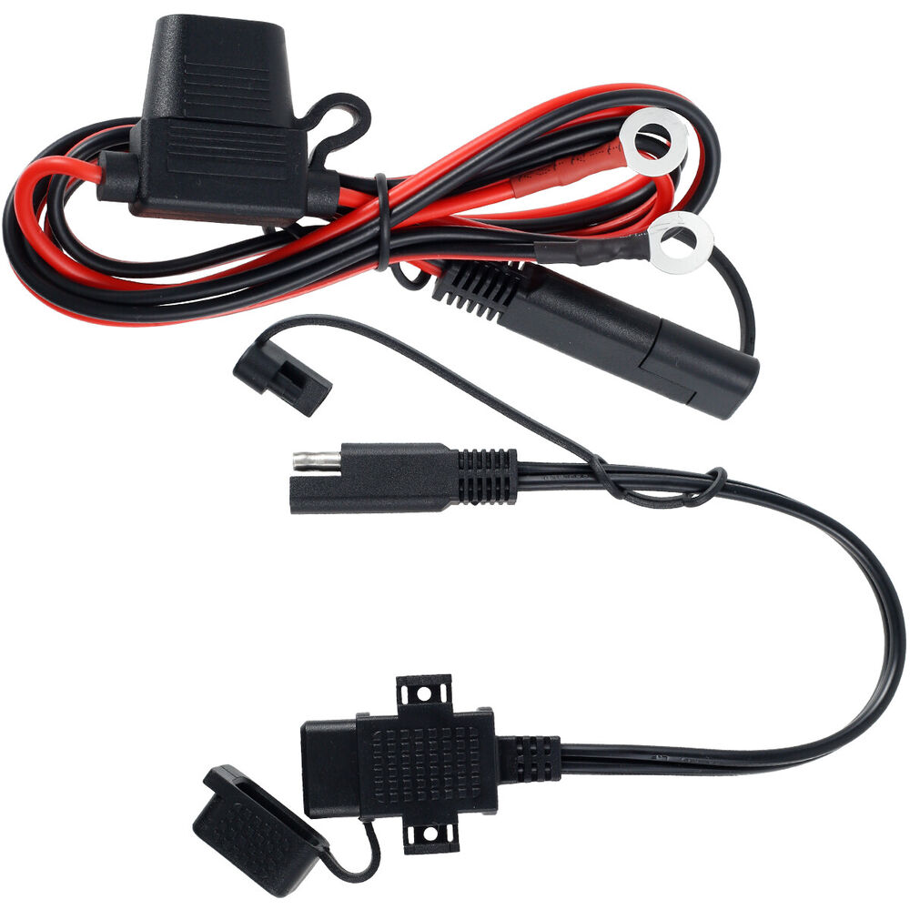 SAE to USB Adapter 5V/2.1A Motorcycle USB Charger with Extension Cable