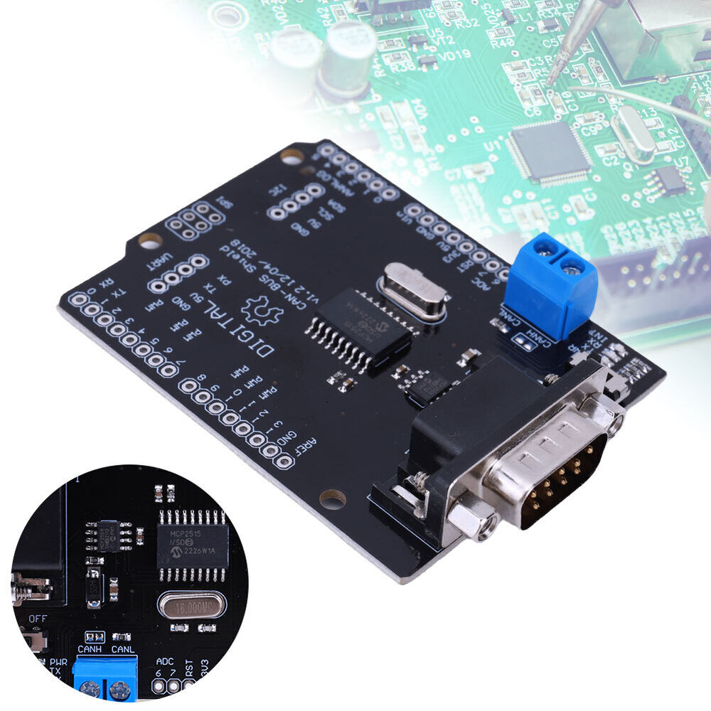 MCP2515 CAN BUS Shield Convenient Can Bus Shield Development Board for Arduino