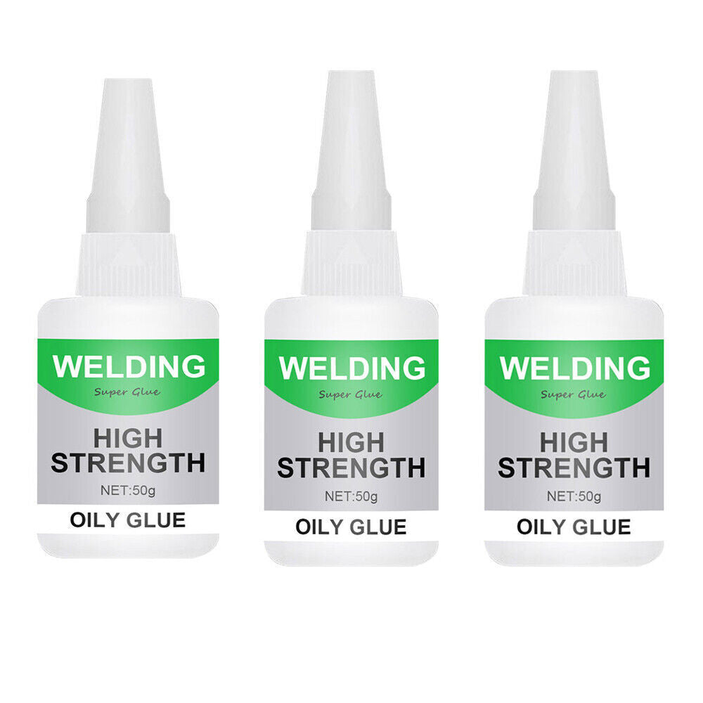 3PCS Welding High-Strength Oily Glue - Uniglue Universal Super Glue 30g/50g