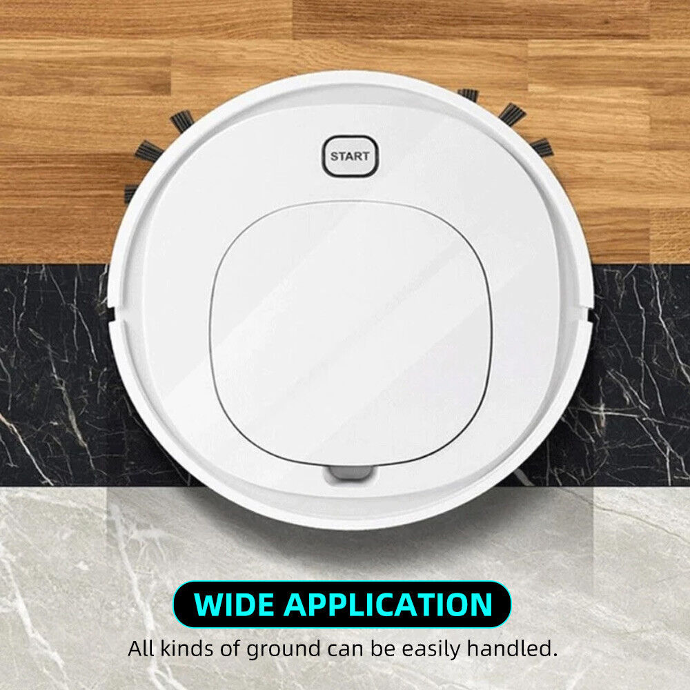 1 set Rechargeable Automatic Smart Robot Vacuum Cleaner Dry Wet Floor Mop Sweeping