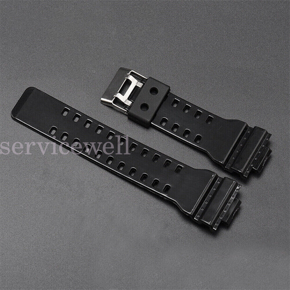 Rubber Resin Replacement Wrist band watch strap for Casio G-SHOCK G-8900 GA-110