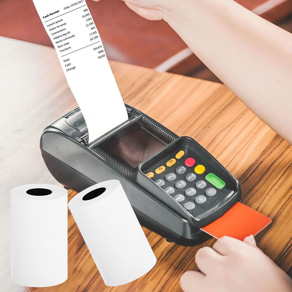 300 Rolls 57x38mm Thermal Paper For EFTPOS Cash Register Receipt Paper Rolls Kit