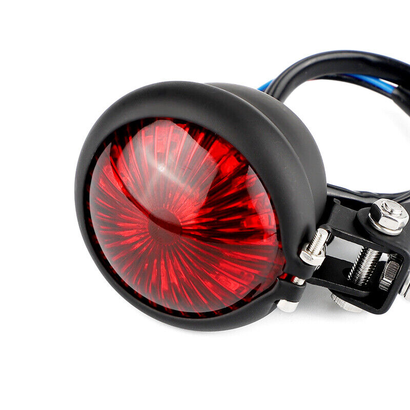 Motorcycle Rear Stop Brake LED Tail Light For Cafe Racer Bobber Chopper