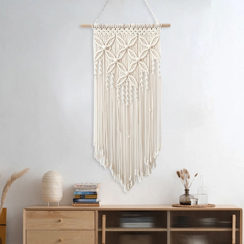 Macrame Wall Hanging Tapestry Handmade Bohemian Ethnic Chic Tapestry Woven Boho