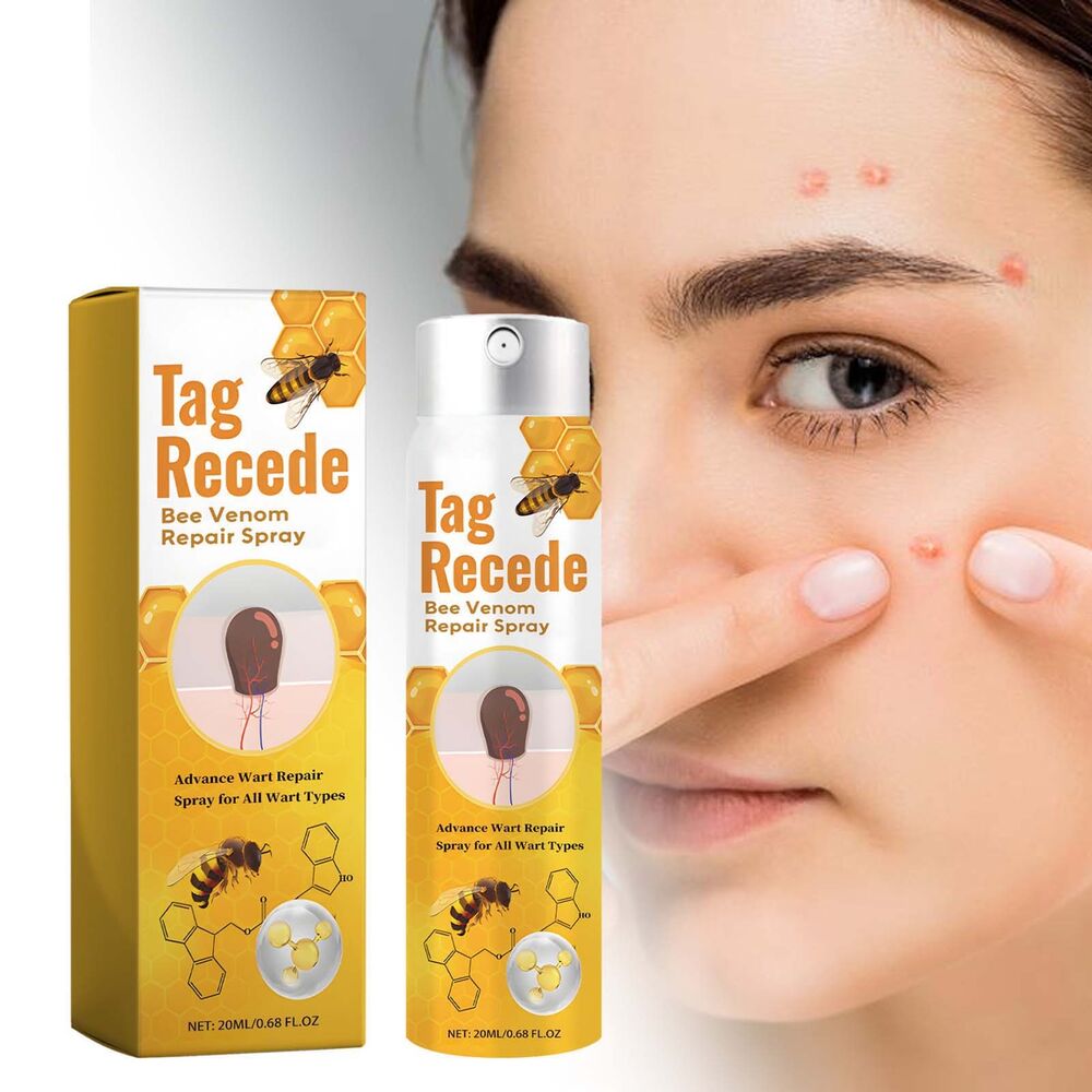 Tag Recede Bee Venom Treatment Spray, Tag Recede, Bee Venom Spray, for All Skin