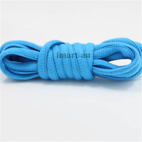 Shoelaces Colorful Coloured Athletic Oval shoe laces Round Bootlace Sneaker