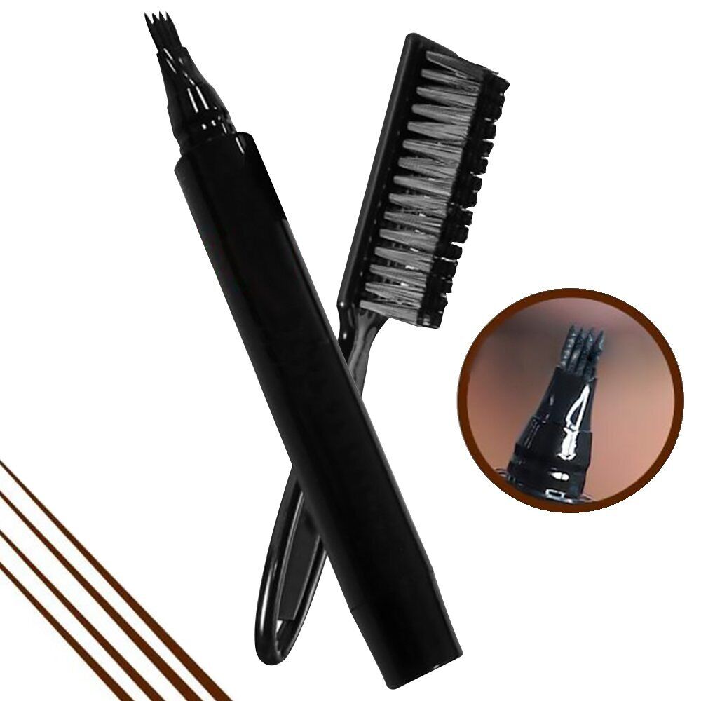 Hair Beard Filler Pen Beard Camouflage Hair Grower Beard Fr Men With Beard Brush