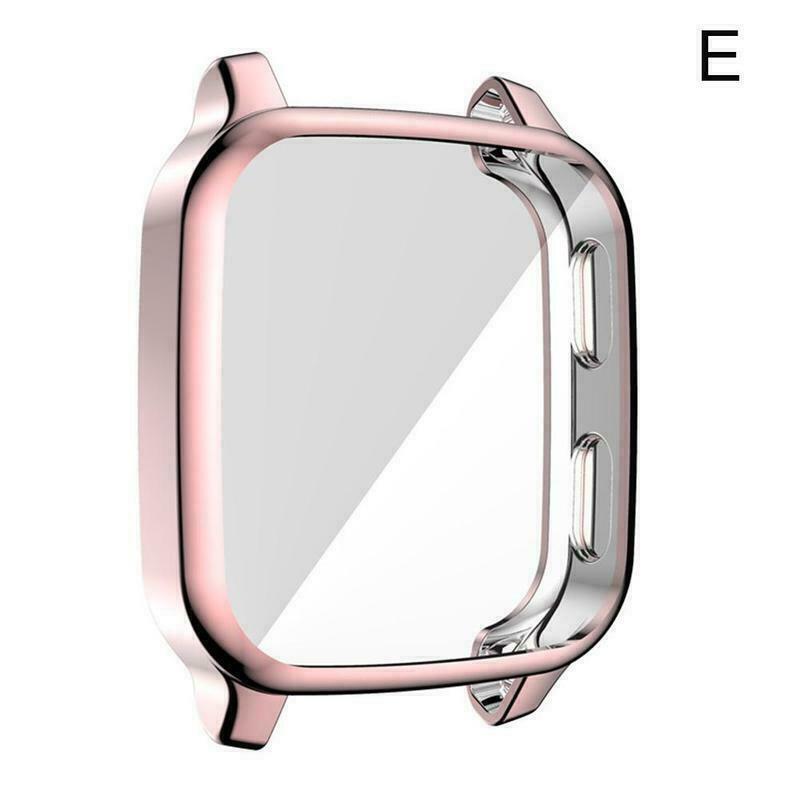 For Garmin Venu SQ Watch Watch Protective Case Shell Screen Protector Cover K7X6