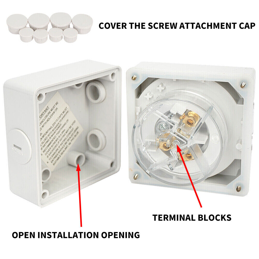 SAA 10A 10 Amp Power Inlet IP66 Waterproof for Motorhome Caravan RV 250V Socket