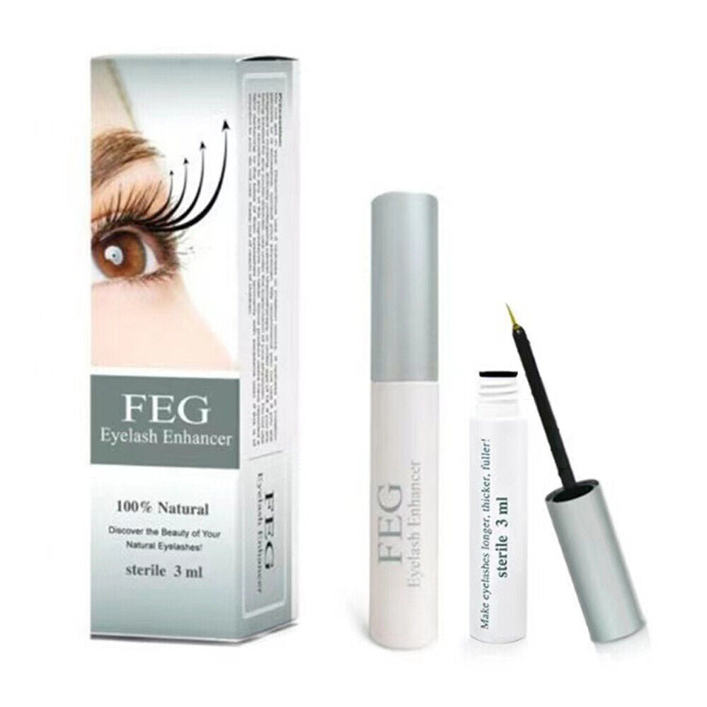 Genuine For FEG natural Eyelash Enhancer Serum eyelash grow booster eyebrow lash