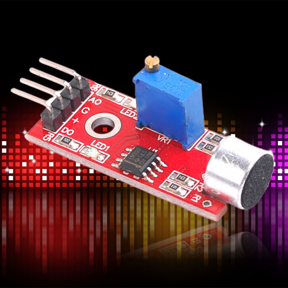 Module High Sensitivity Sensor Module LM393 for Voice Controlled Lights