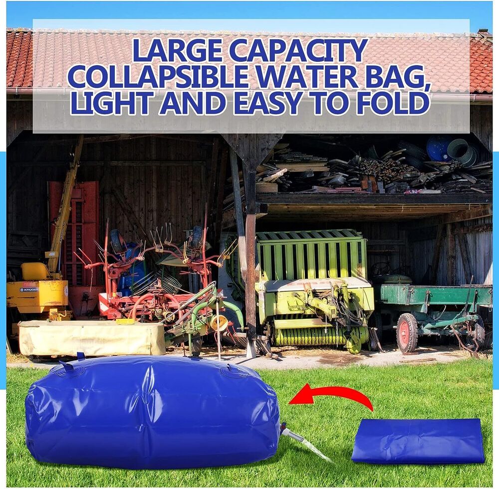 Large Water Bladder Bag Tank Camping Irrigation Agricultural Car Hydration 110L