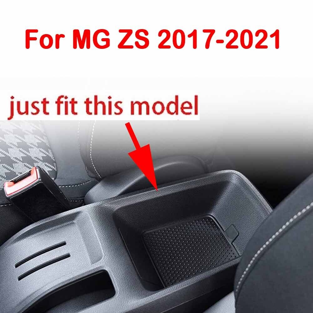 For MG ZS 17-22 Armrest Central Consoles Box Arm Rest With USB Charge White Line