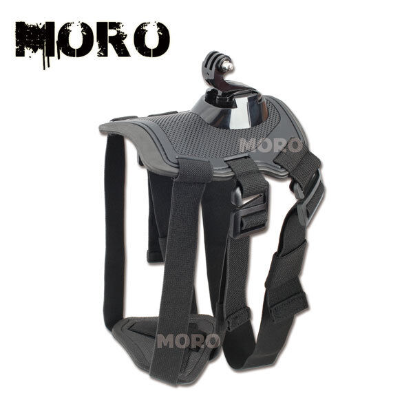 Pet Dog Harness Chest Fetch Strap Belt Mount For GoPro Hero 4 3 9 7 6 10 Camera