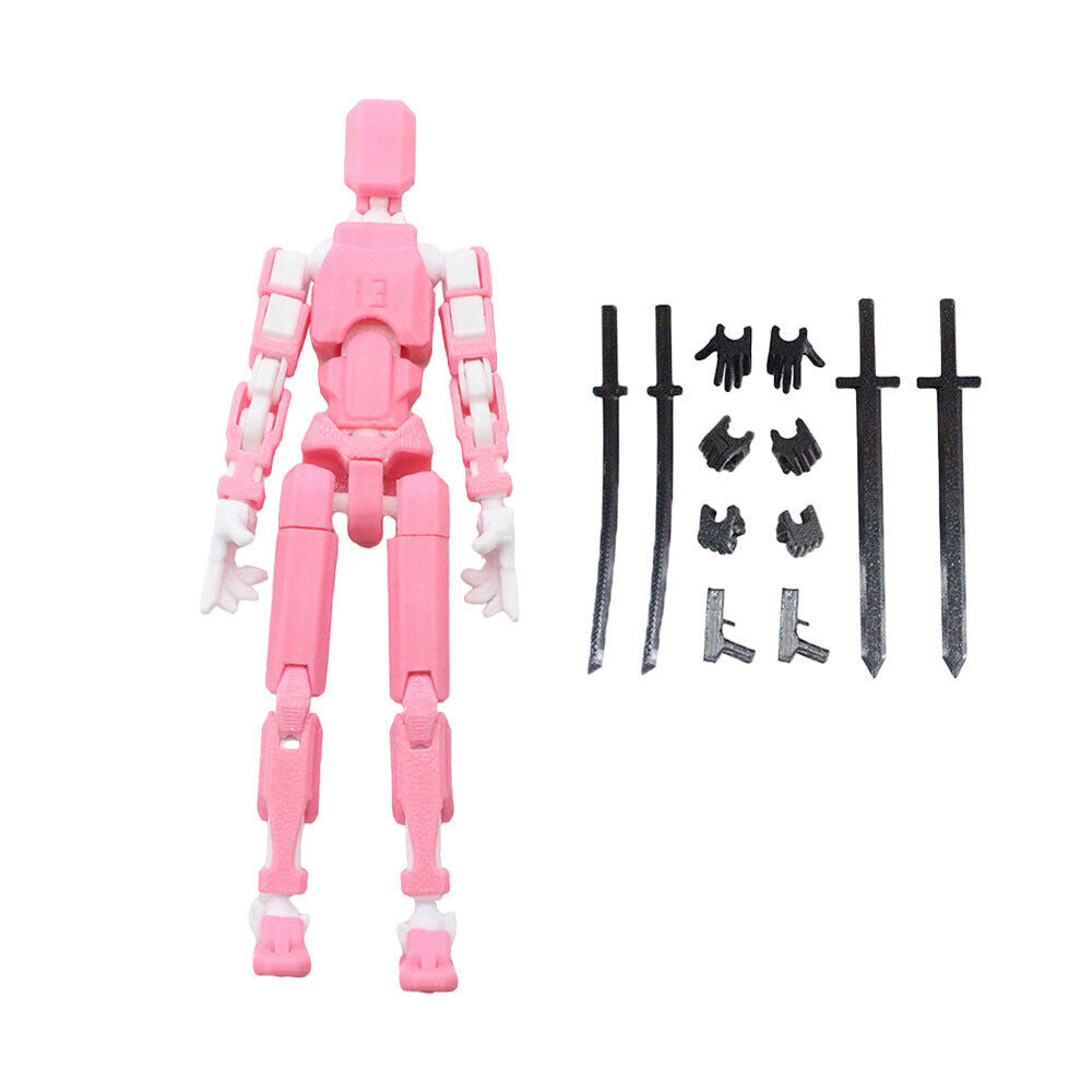 T13 Action Figure, Titan 13 Action Figure, 3D Printed Robot Action Figure New #T