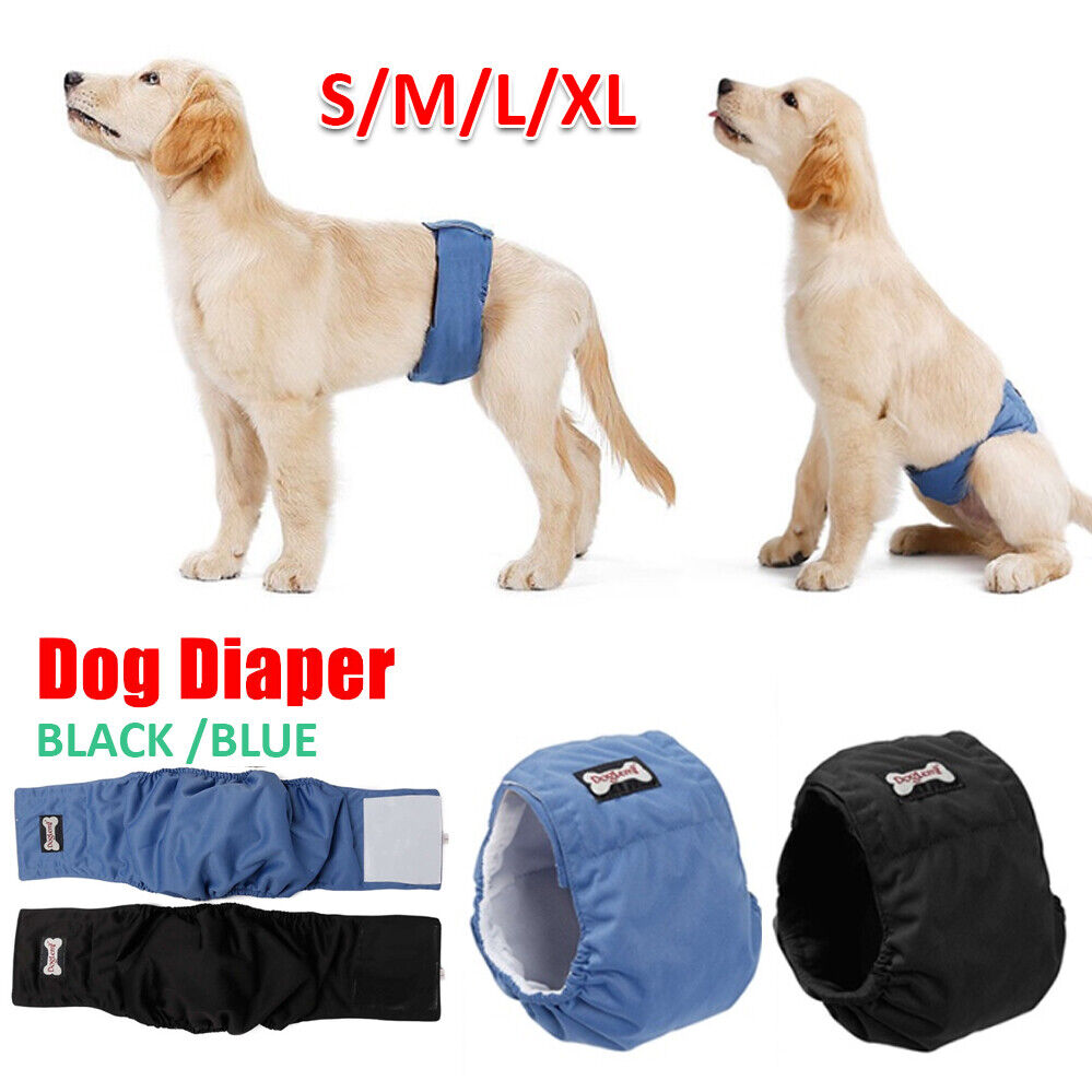 Pet Male Diapers Sanitary Pants Belly Wrap Band Nappy Puppy Dog Undies Underpant