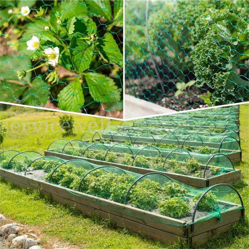 3pcs x Anti Bird Netting Garden Commercial Fruit Tree Pond Protect Cover