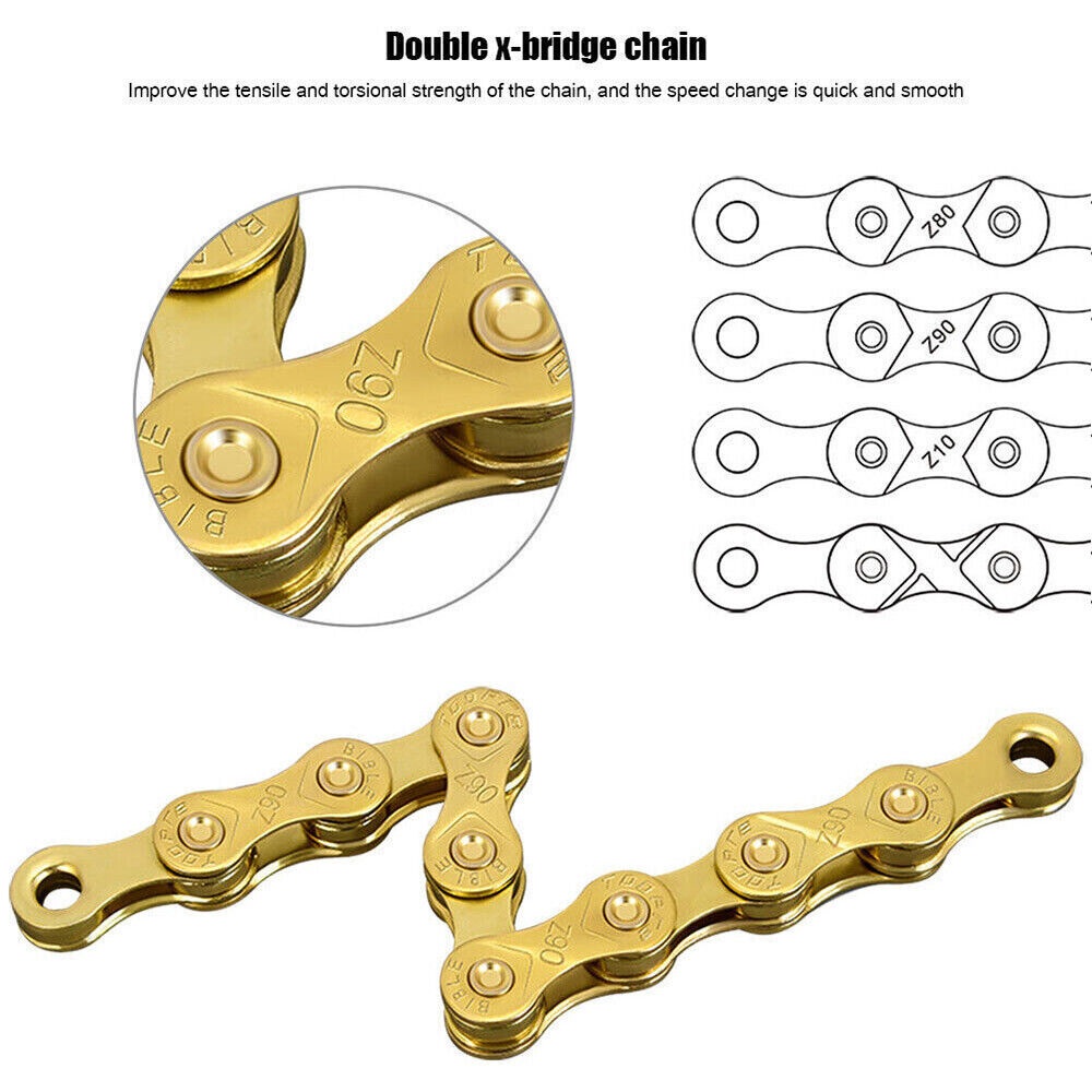 6/7/8/9/10 Speed MTB Bicycle Chain Mountain Bike Chains Road Cycling Part