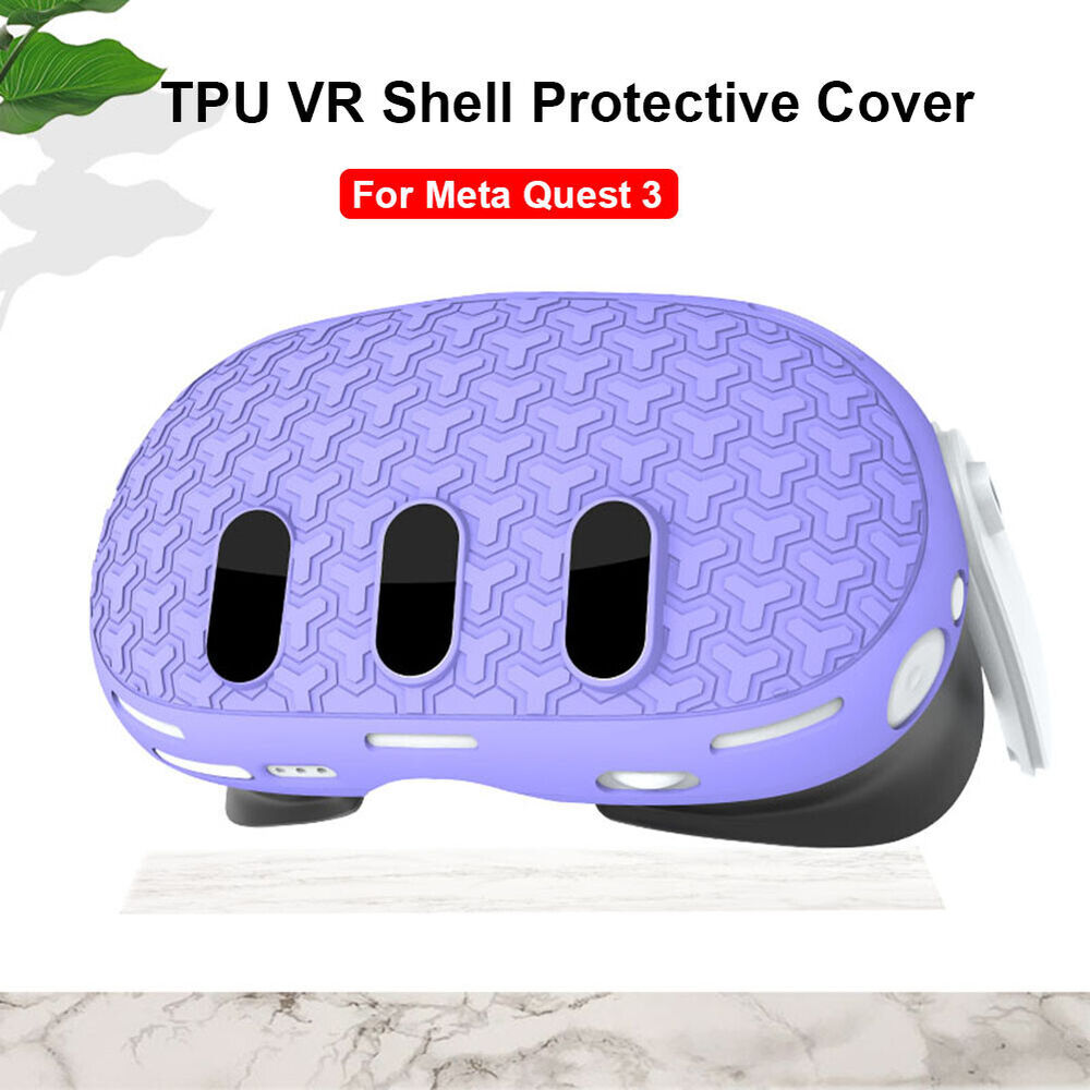 OZ TPU Protective Headset Cover Anti-Fall Waterproof Anti Scratch for Meta Quest