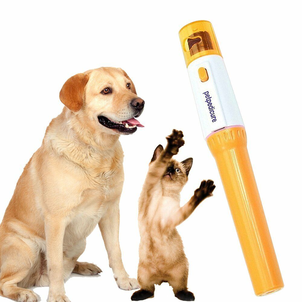 Pet Nail Grinder Grooming Trimmer Clipper Electric Painless Dog Paw Nail File #T