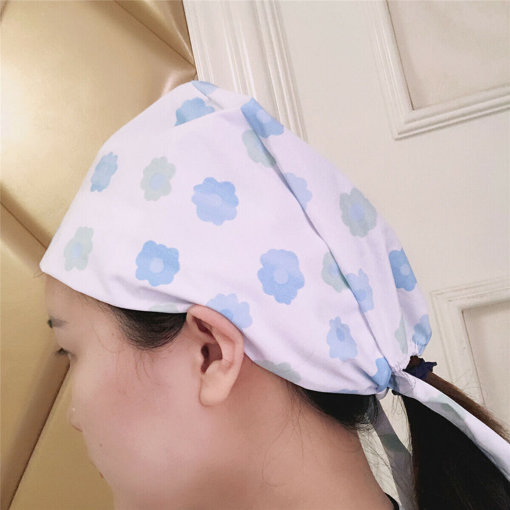 Unisex Scrubs Cap Doctor Nurse Medical Surgical Hat Printing Surgery Hat