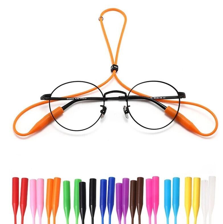 Silicone Chain Sunglasses Reading Glasses Neck Cord Strap Holder String