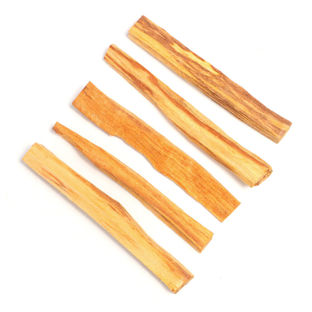 5x Palo Santo Holy Wood Incense 5 stick (3~4inches long) Meditation,Yoga, Massage