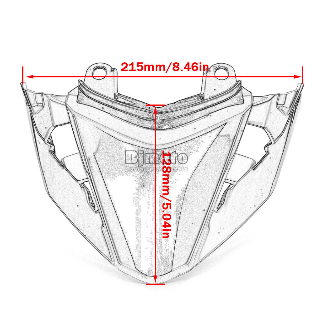 For Honda CBR 500 R 19-22 Tail Light Fairing Rear Cover Panel Cowl Motorcycle