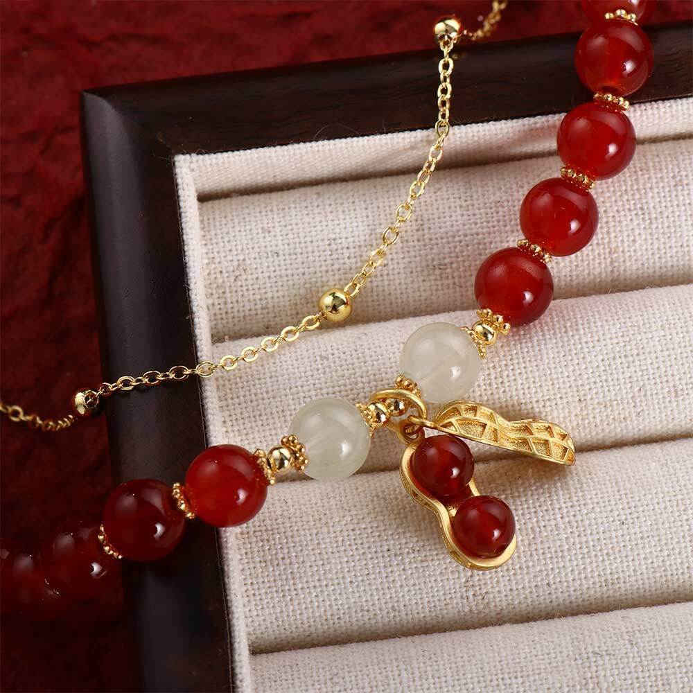 Korean Style Bracelets Hetian Jade Bracelets Bead Bracelets Female Hand Chain