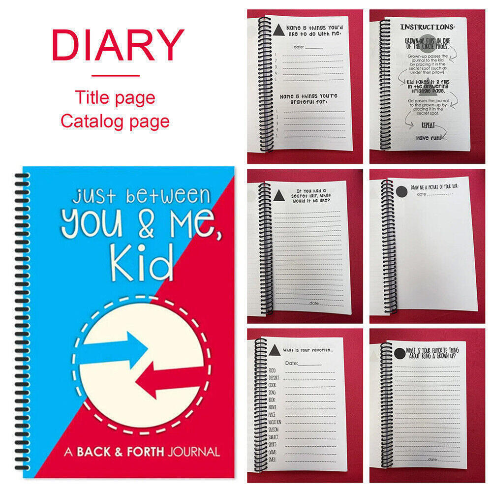 Just Between You & Me, Kid, A Back & Forth Planner Between Grown-Up & Kid 4 Type