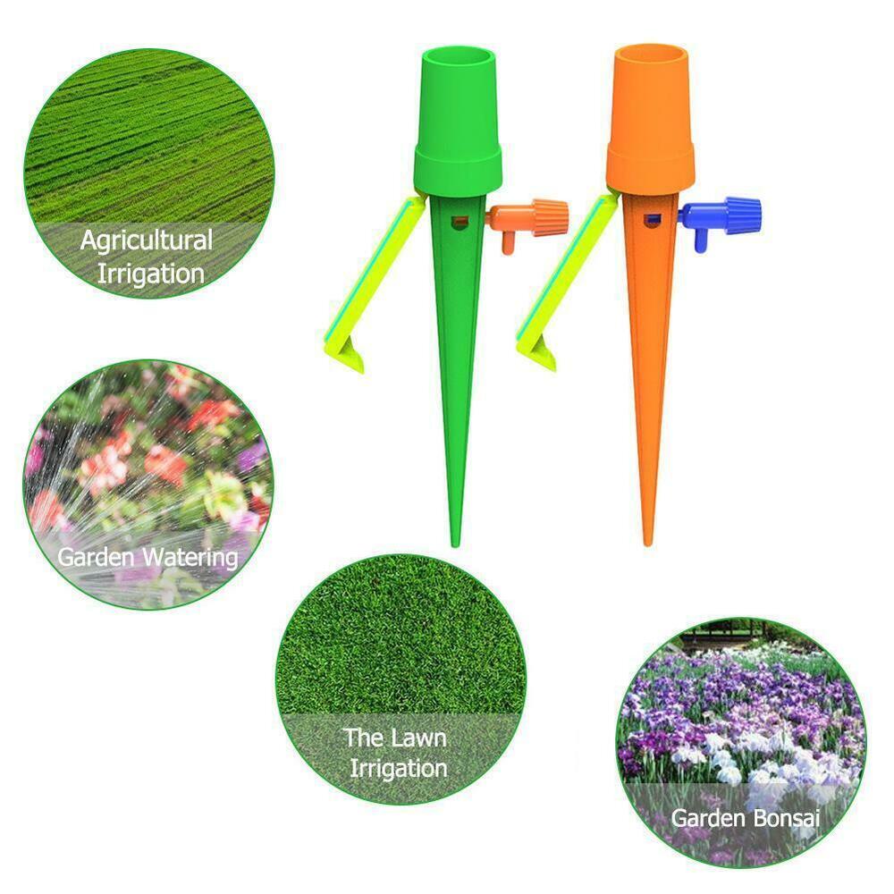 2Pcs Adjustable Plant Self Watering Spikes Automatic Drip Irrigation Device